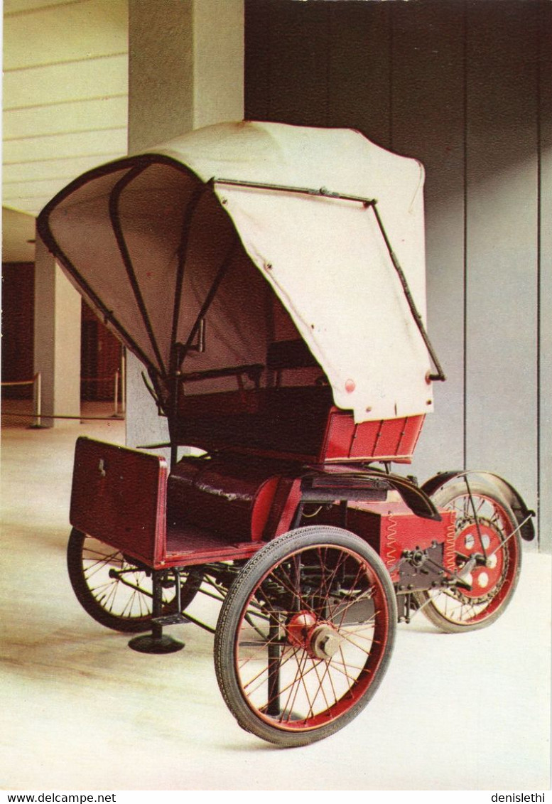 MUSEO DELL'AUTOMOBILE CARLO BISCARETTI DI RUFFIA TORINO - Bernardi 3½ HP -1896 - Museos