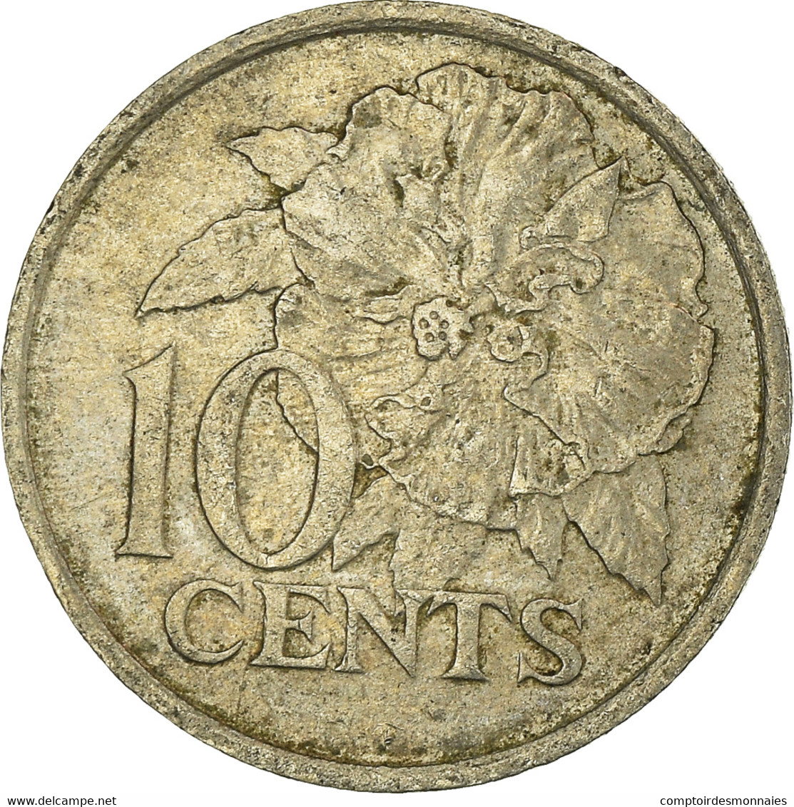 Monnaie, Trinité-et-Tobago, 10 Cents, 1980 - Trinidad Y Tobago