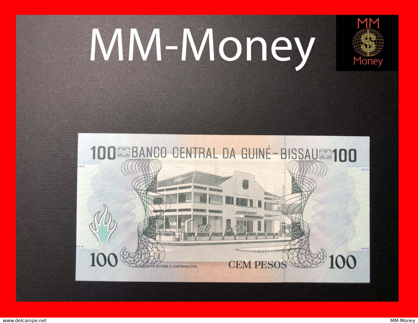 GUINEA BISSAU 100 Pesos  1.3.1990  P. 11  UNC - Guinea-Bissau