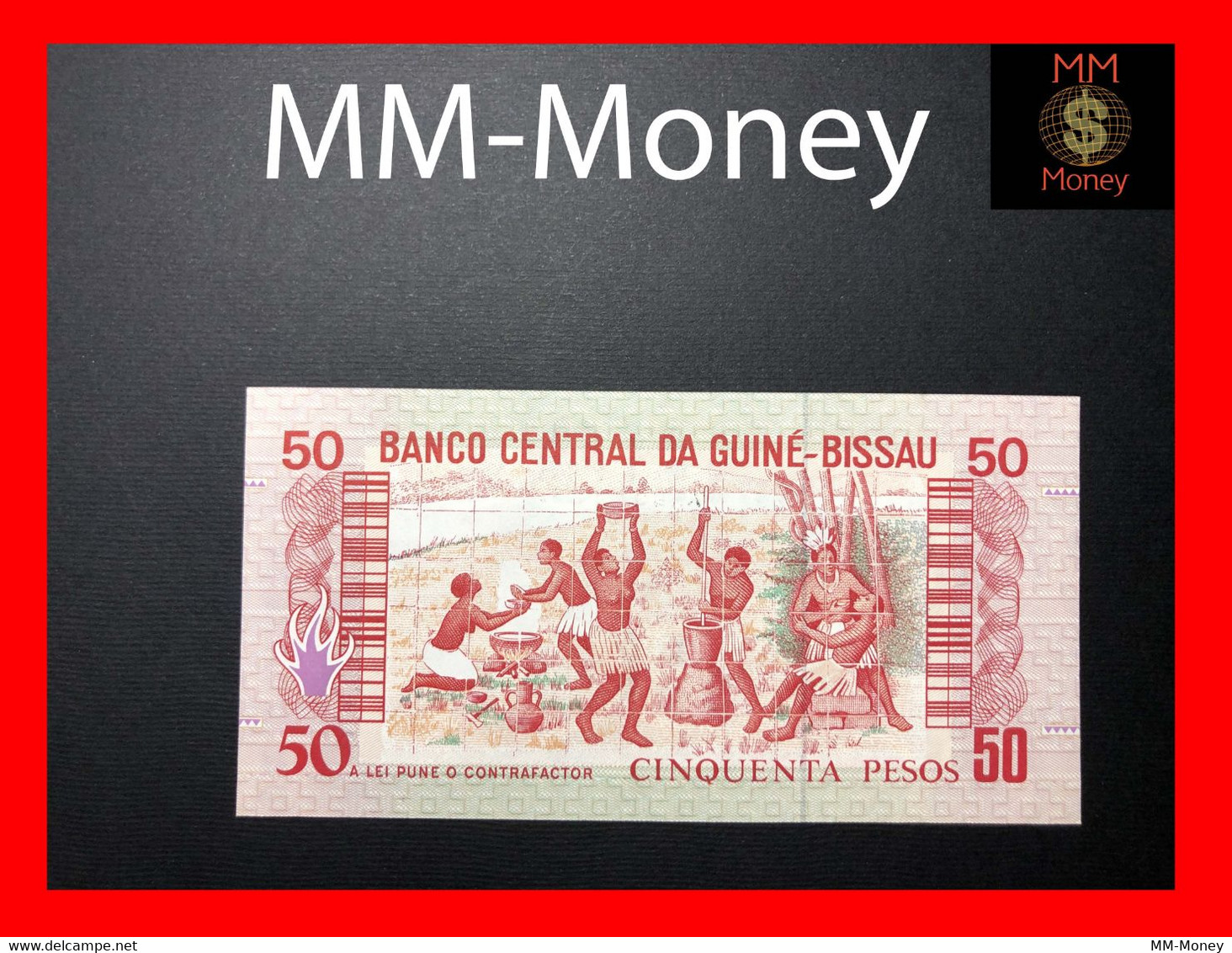 Guinea-Bissau 50 Pesos  1.3.1990   P. 10   UNC - Guinee-Bissau