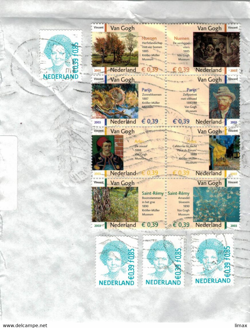 BST Van Gogh - Museum Nuenen Paris Kröller-Müller - Saint-Remy Baumstämme Mandel-Blüten 2022 - Covers & Documents