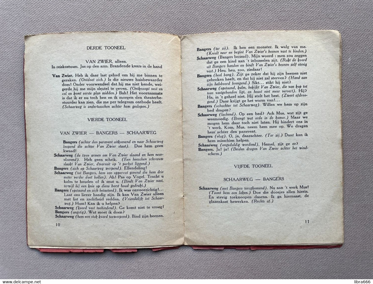 DIEVEN IN HUIS! (WIE IS DE DIEF) Blijspel In Een Bedrijf - RENAAT LEBON 1933 - L.J.Janssens En Zonen N° 290 Antwerpen - Theater