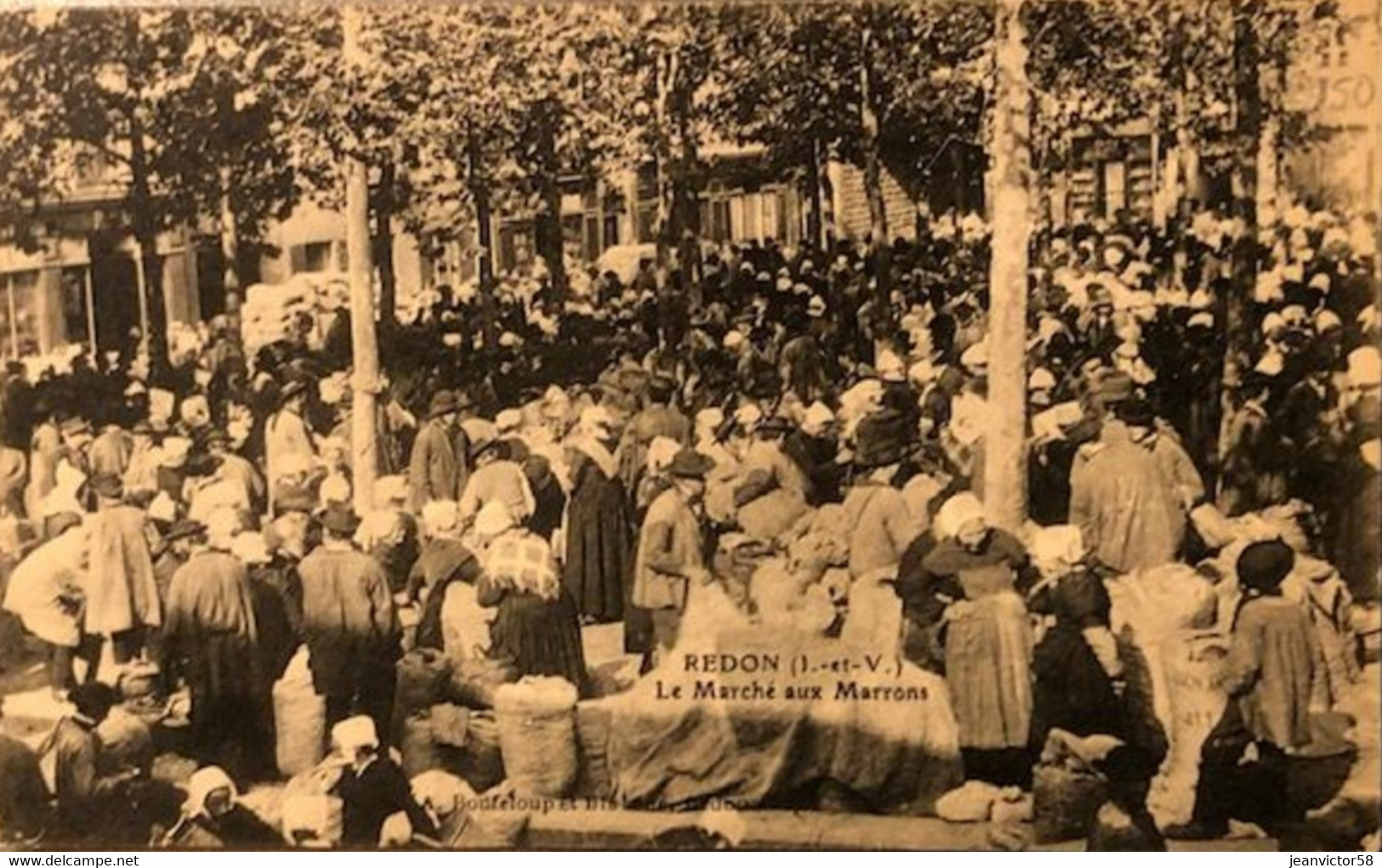 Redon Le Marché Aux Marrons - Redon