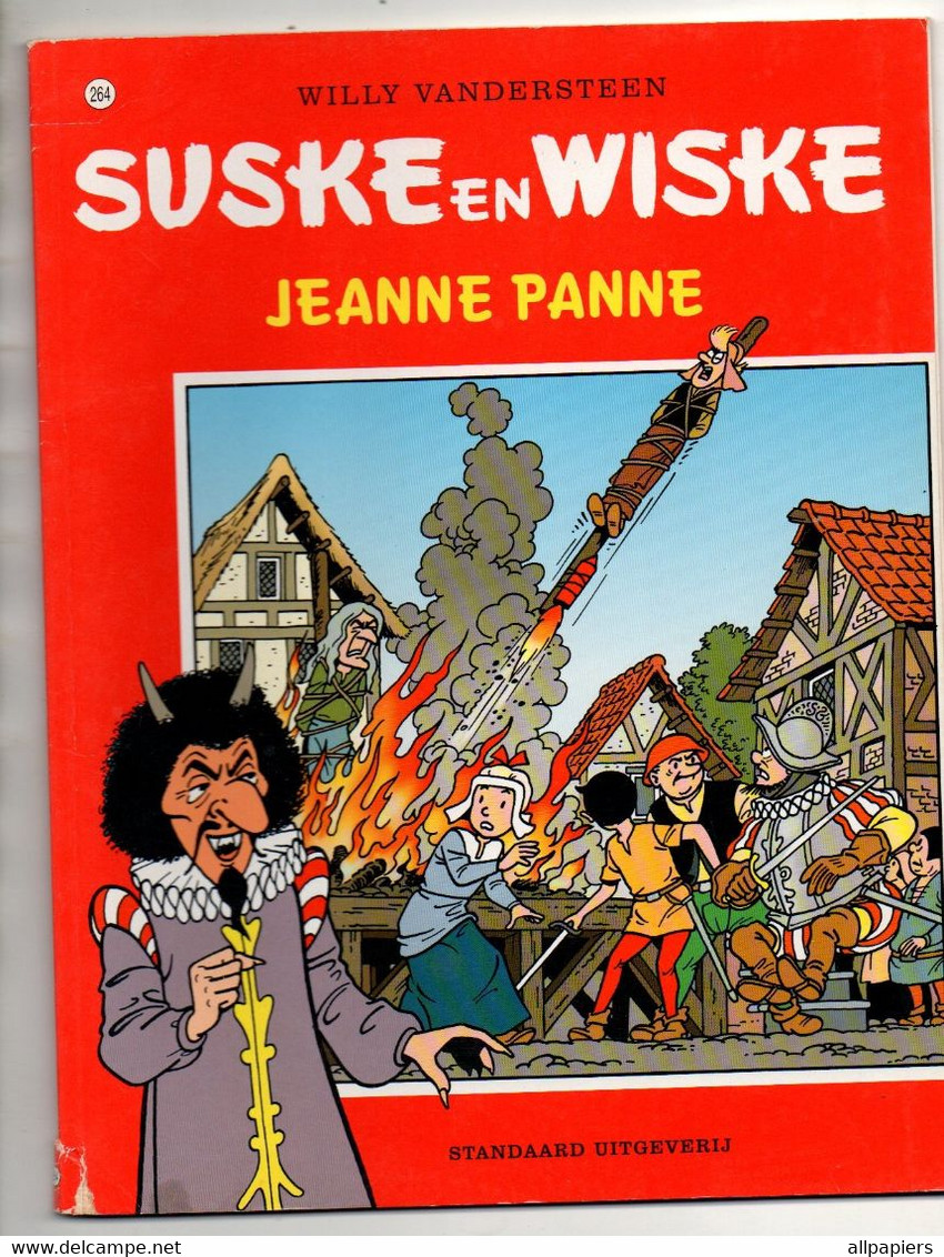 Suske En Wiske N°264 Jeanne Panne Par Vandersteen - Standaard Uitgeverij De 2000 - D/2000/0034/54 - 05/00 - Suske & Wiske