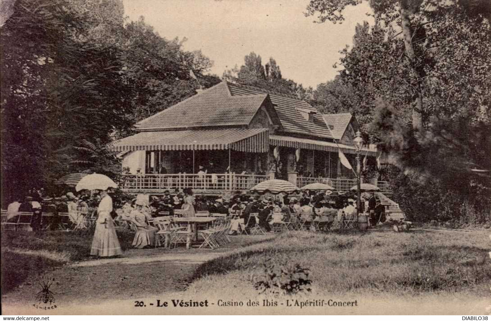 LE VESINET   ( YVELINES )     CASINO DES IBIS . L ' APERITIF-CONSERT - Le Vésinet