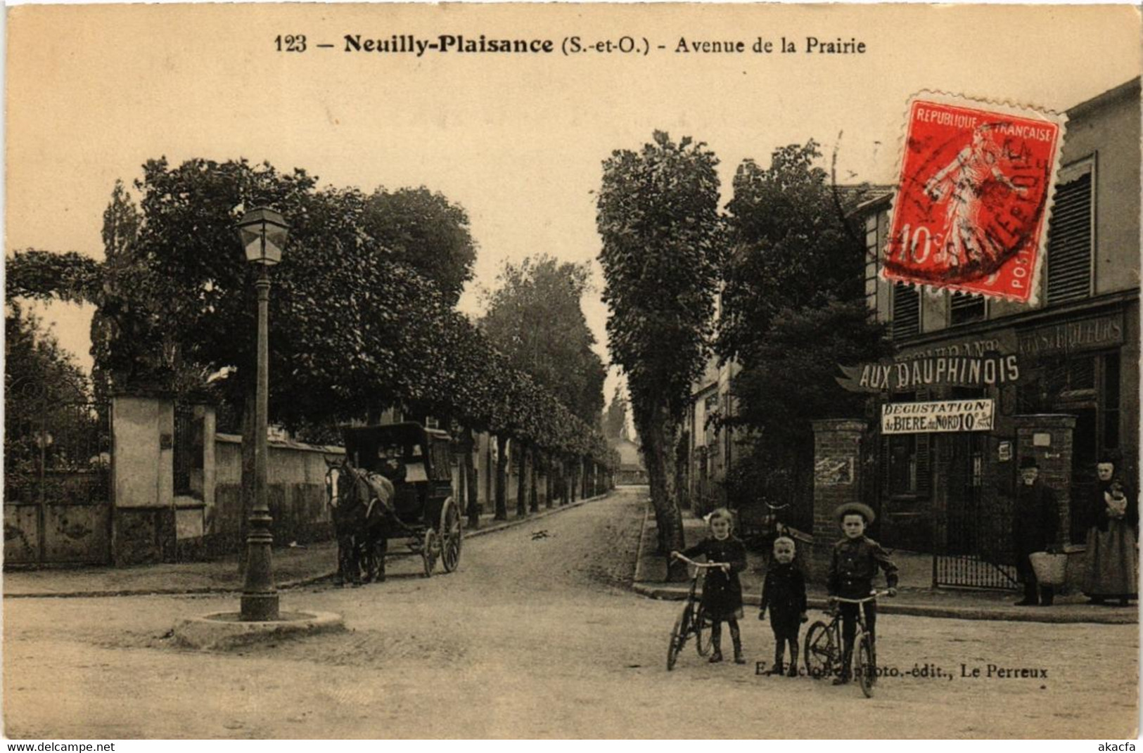 CPA NEUILLY-PLAISANCE Avenue De La Prairie. (509615) - Neuilly Plaisance