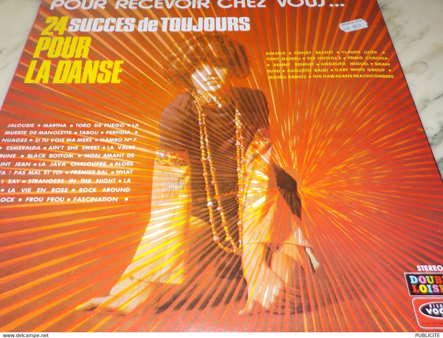 DISQUE 33 TOURS DOUBLE ALBUM 24 SUCCES POUR LA DANCE - Hit-Compilations