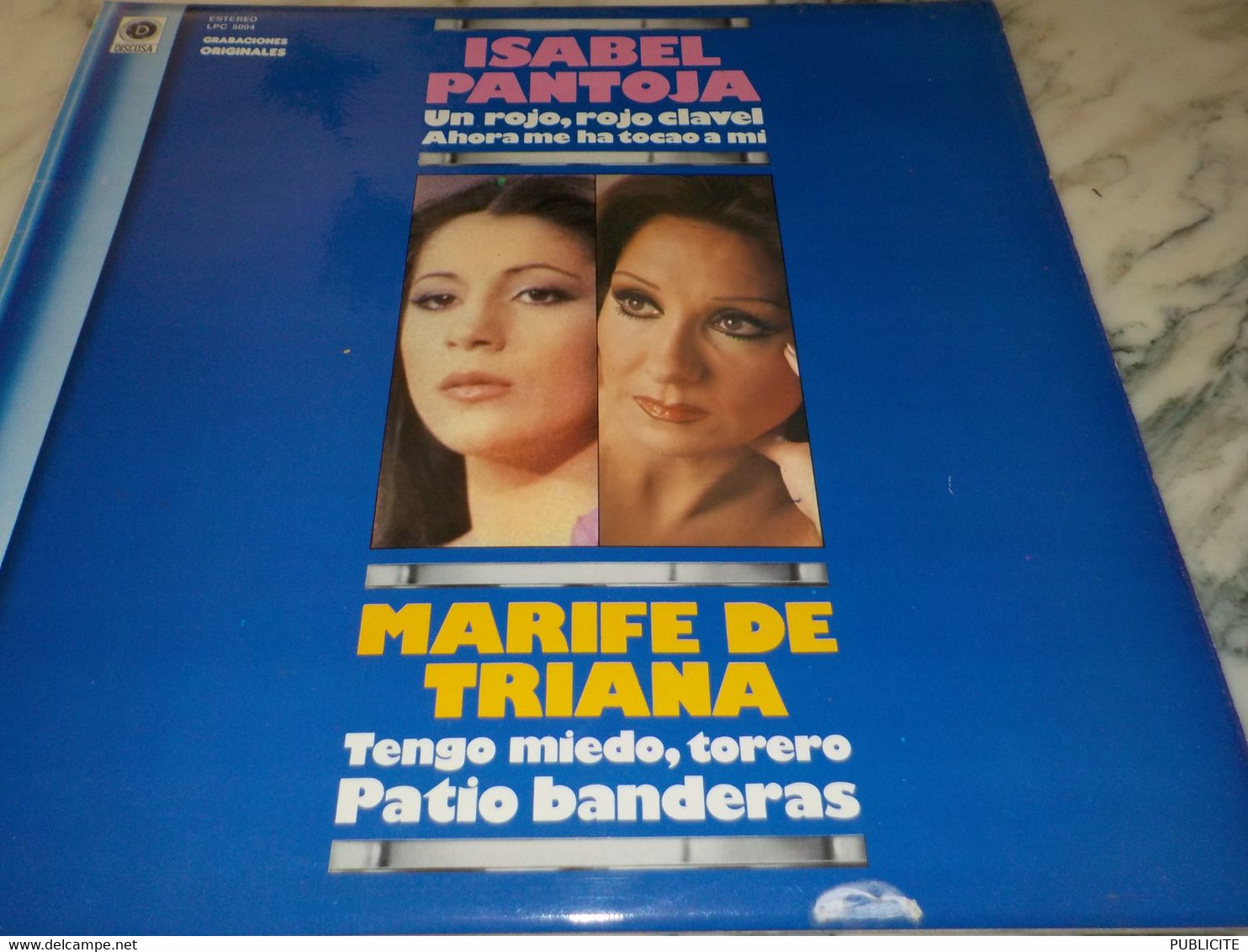 DISQUE 33 TOURS ISABEL PANTAJA  MARIFE DE TRIANA - Other - Spanish Music