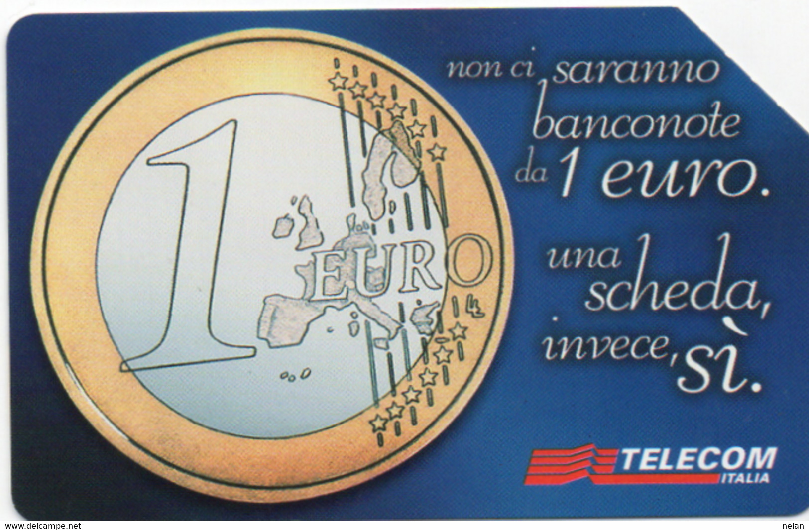 ITALIA - TELECOM - LA MONETA UNICA - Sellos & Monedas