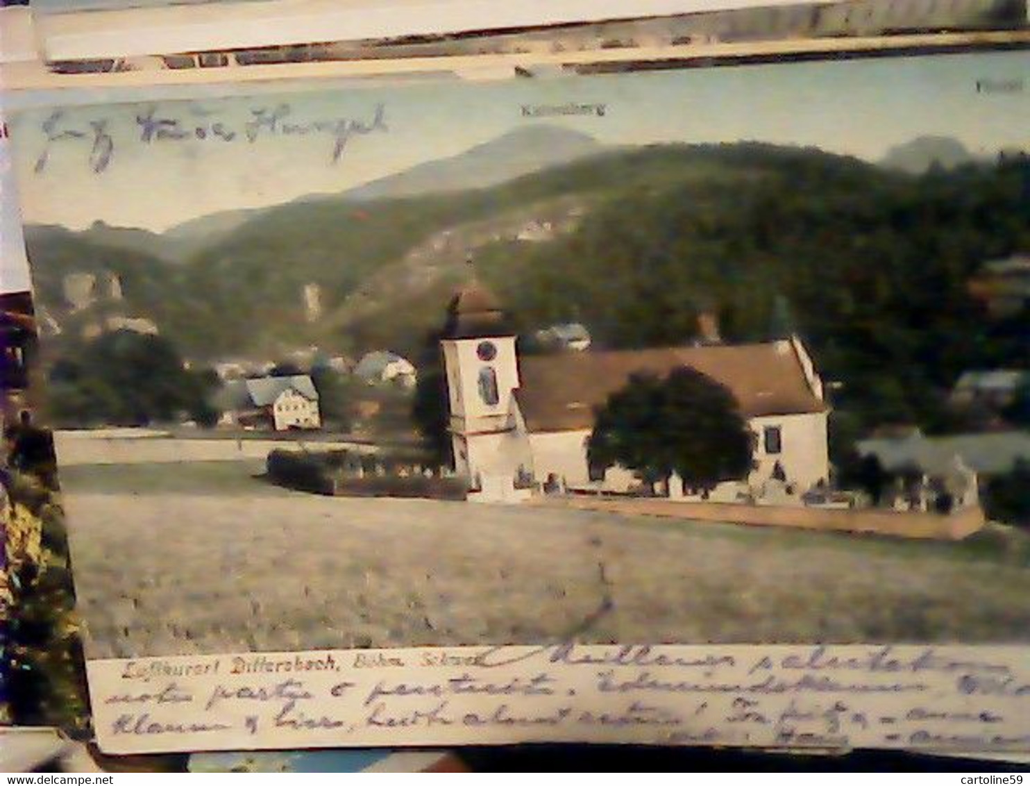 AUSTRIA  KALTENBERG / HOTEL BELLEUVE  V1910 IR10019 - Freistadt