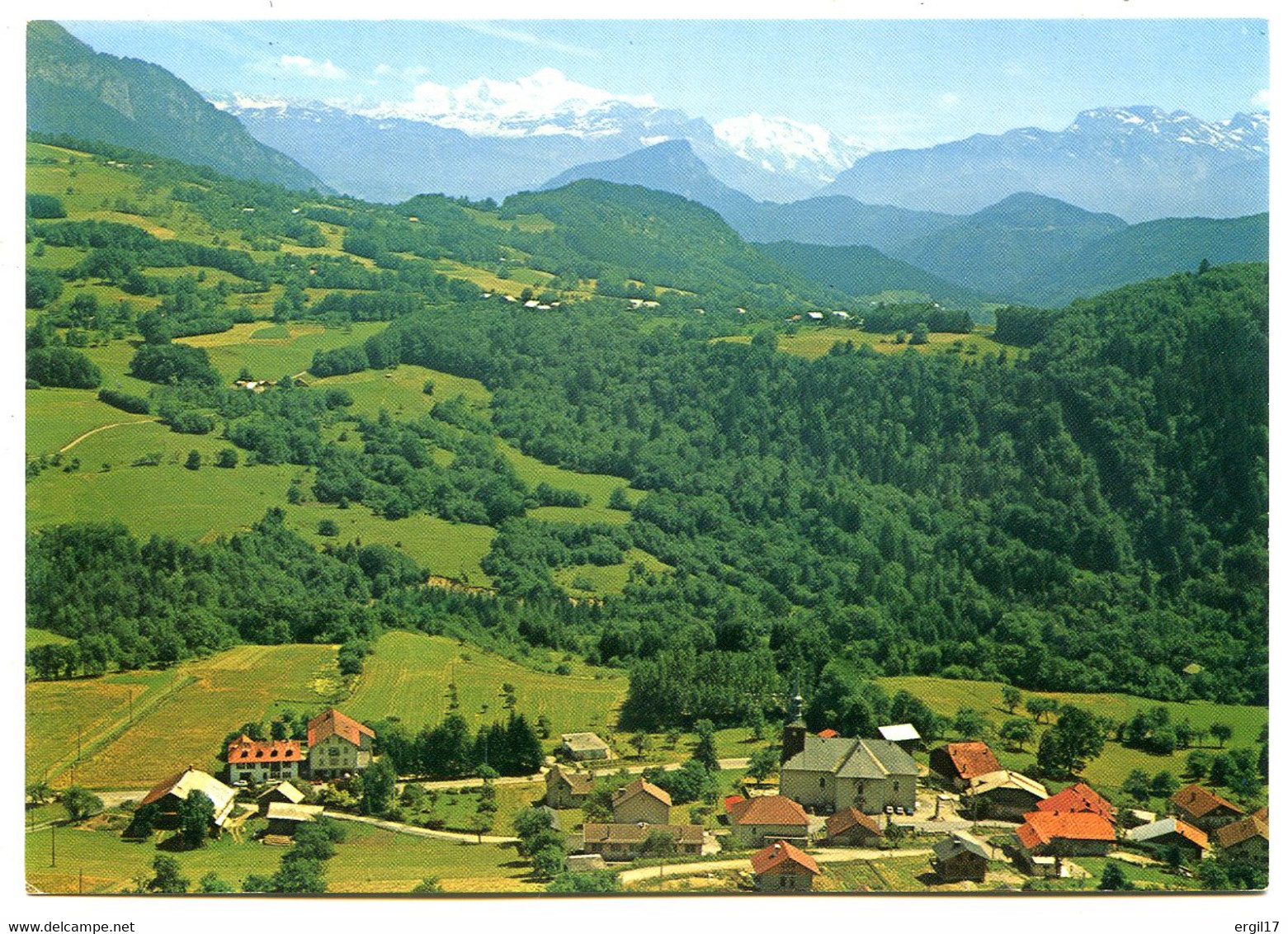 74490 ONNION - Le Village Et Le Mont Blanc - Autres & Non Classés