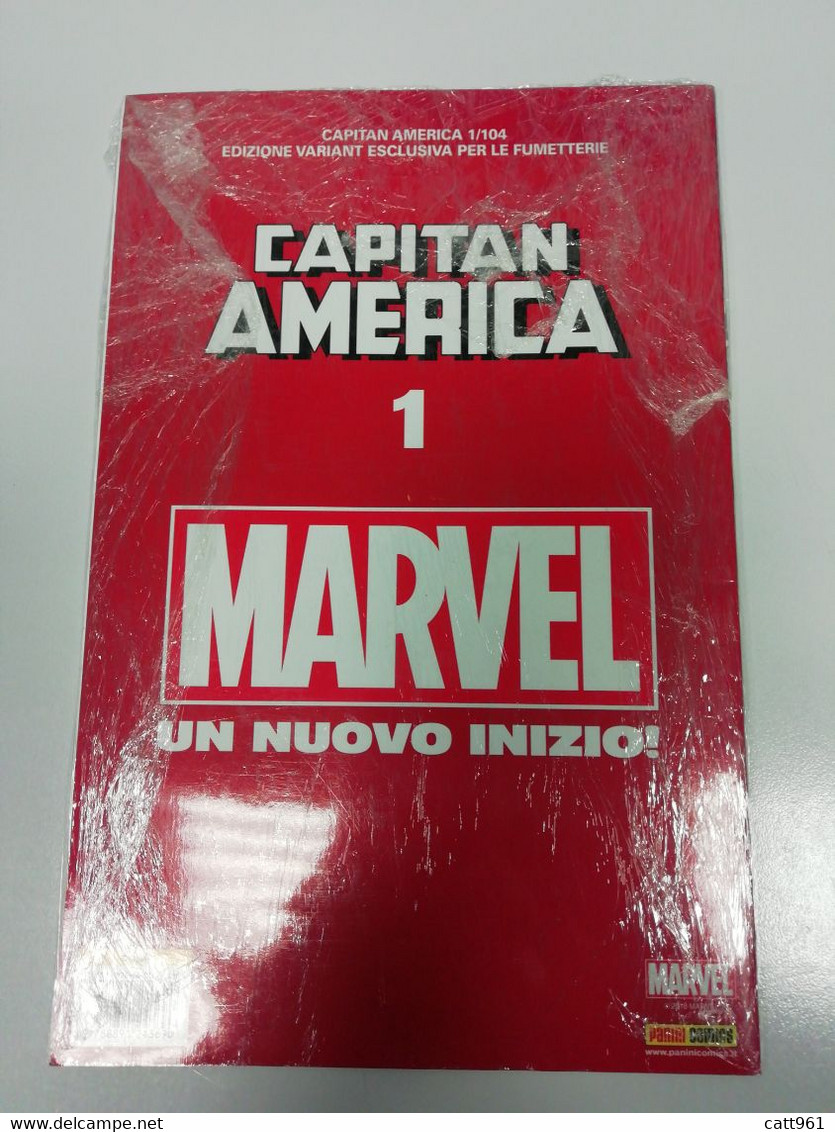 Variant Marvel Capitan America 1/104 - Super Heroes