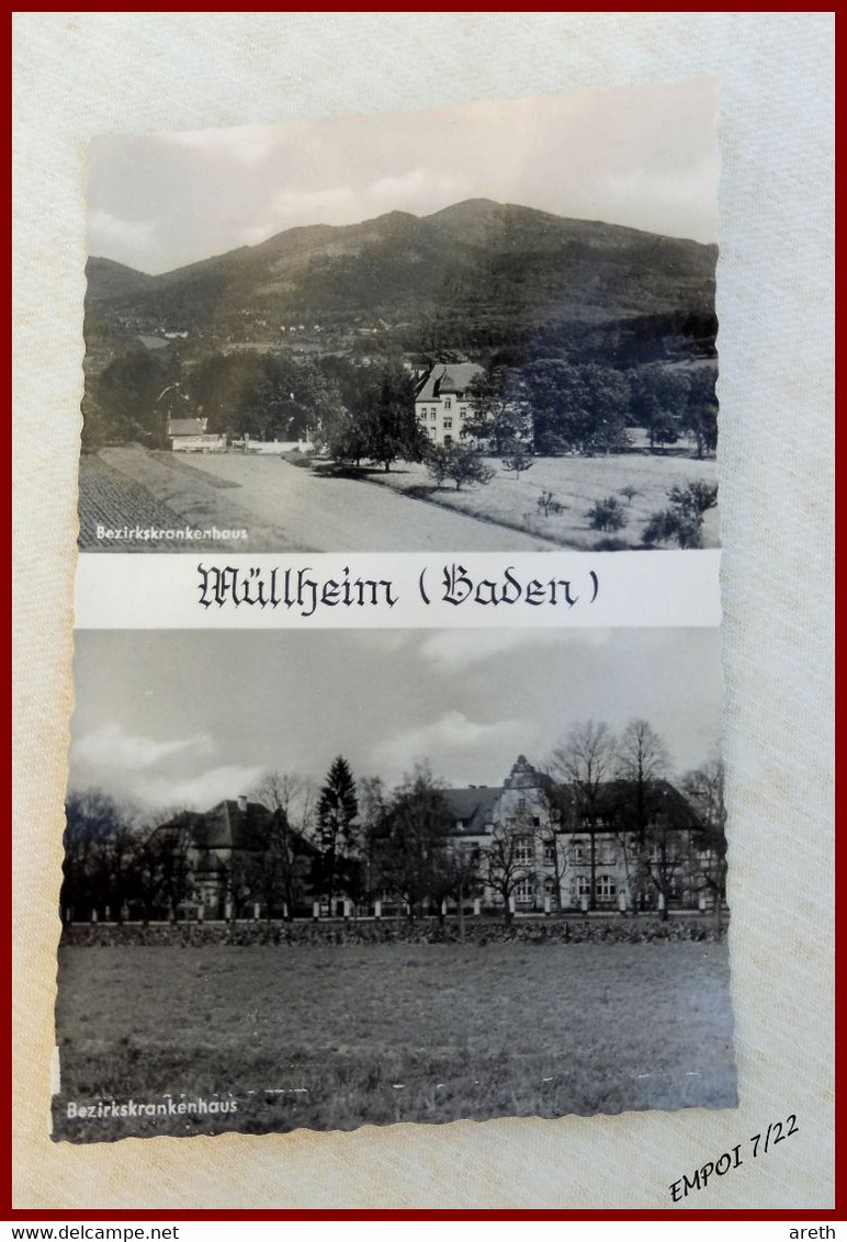 Allemagne - MÜLLHEIM (MUELLHEIM) - BADEN  - Bezirkskrankenhaus - Muellheim