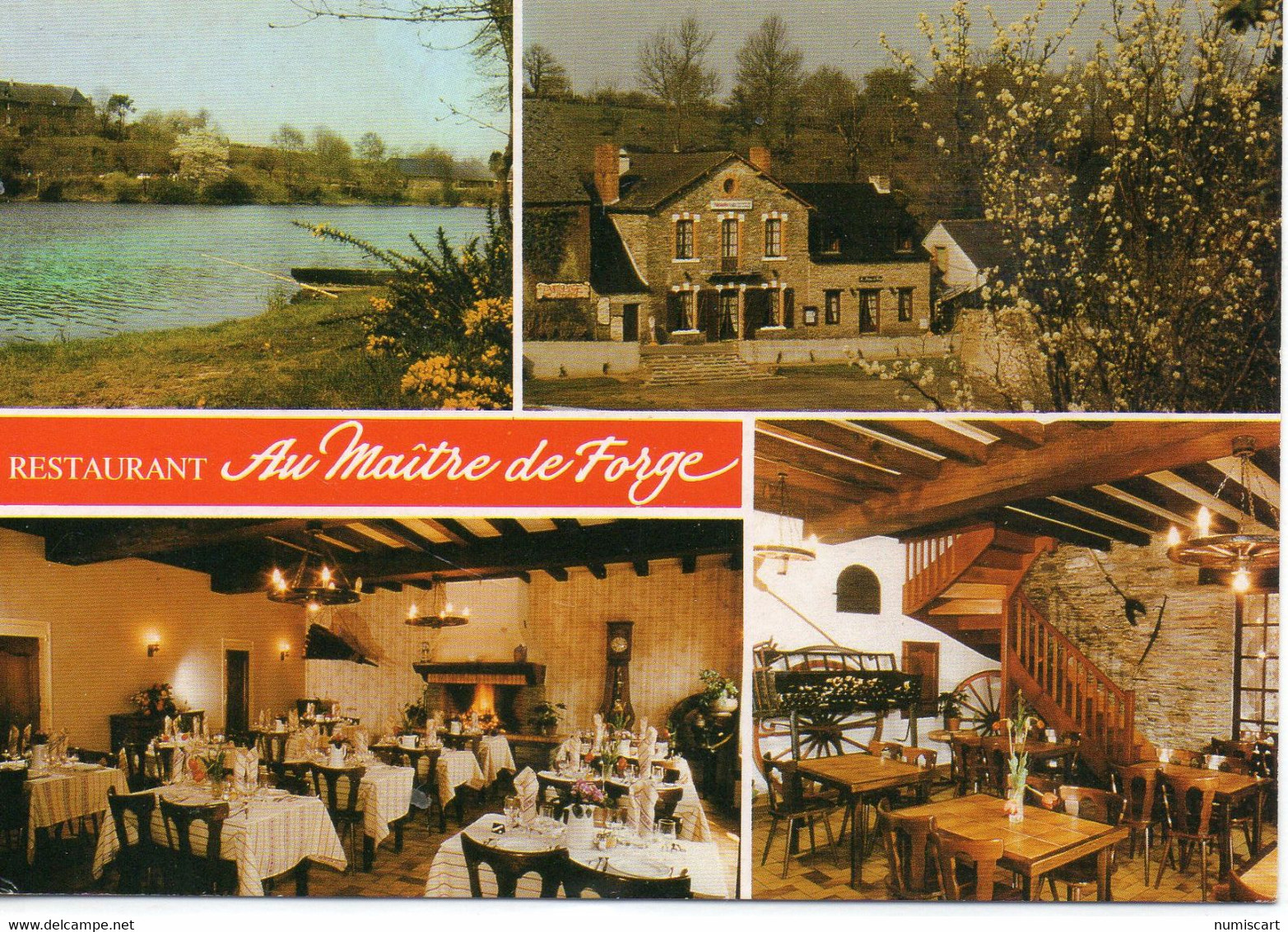 Moisdon-la-Rivière Multi-vues Etand De La Forge Restaurant "Au Maître De Forge" - Moisdon La Riviere