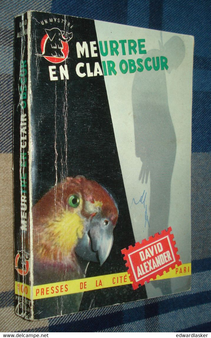 Un MYSTERE N°100 : MEURTRE En CLAIR OBSCUR /David ALEXANDER - Août 1952 - Presses De La Cité