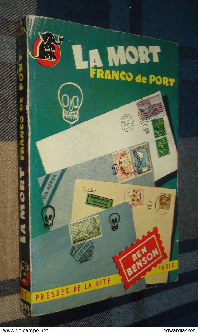 Un MYSTERE N°111 : La MORT Franco De Port /Ben BENSON - Janvier 1953 [2] - Presses De La Cité