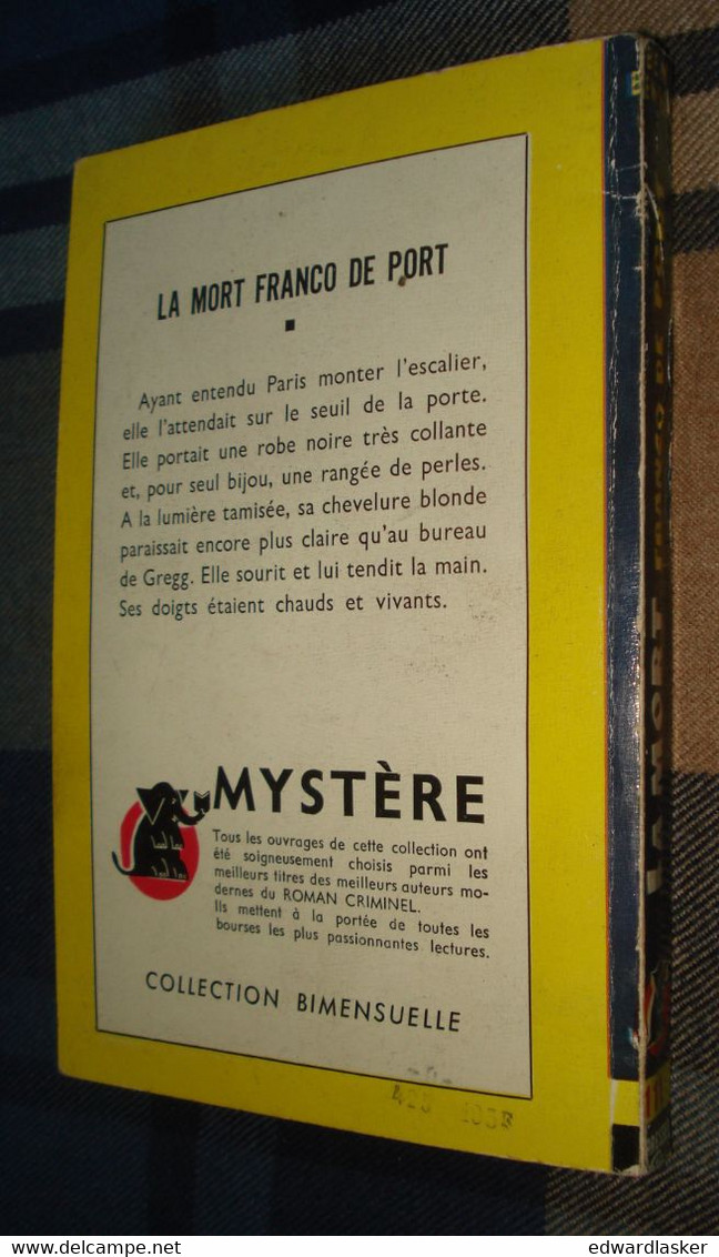 Un MYSTERE N°111 : La MORT Franco De Port /Ben BENSON - Janvier 1953 [2] - Presses De La Cité