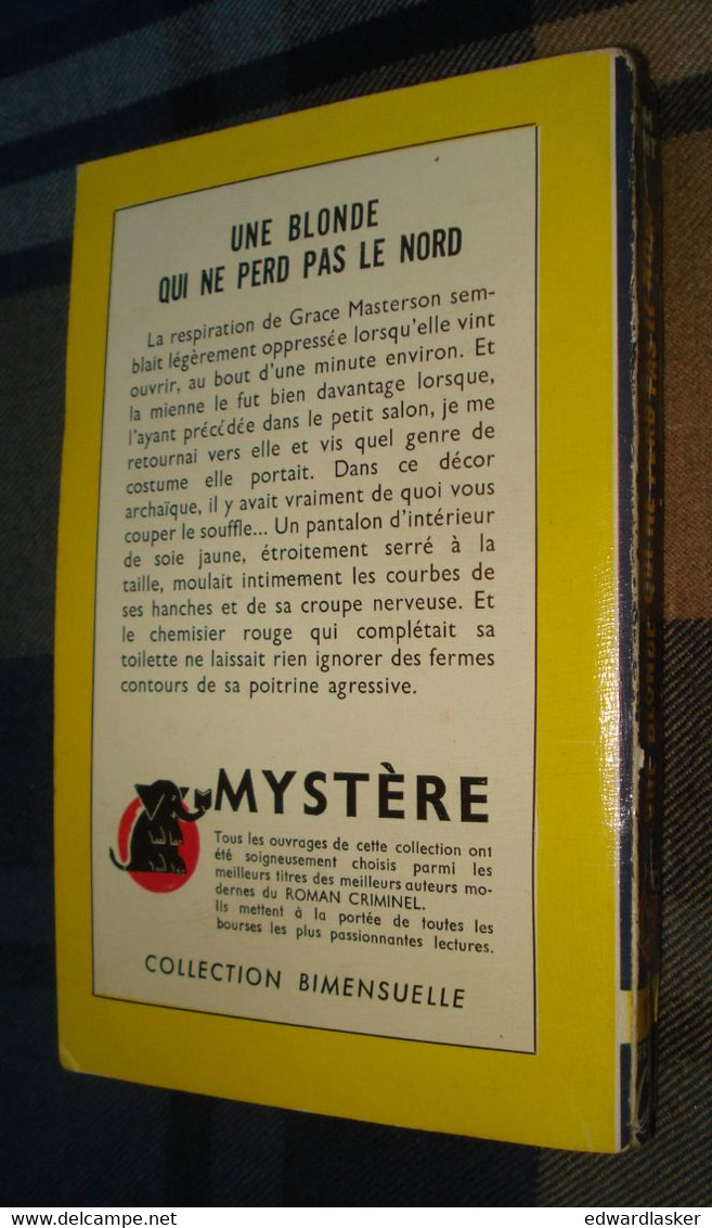 Un MYSTERE N°112 : Une BLONDE Qui Ne Perd Pas Le NORD /Adam KNIGHT - Novembre 1952 - Presses De La Cité