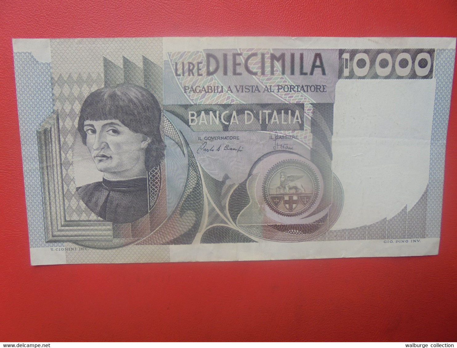 ITALIE 10.000 LIRE 6-9-1980 Circuler (L.6) - 10.000 Lire