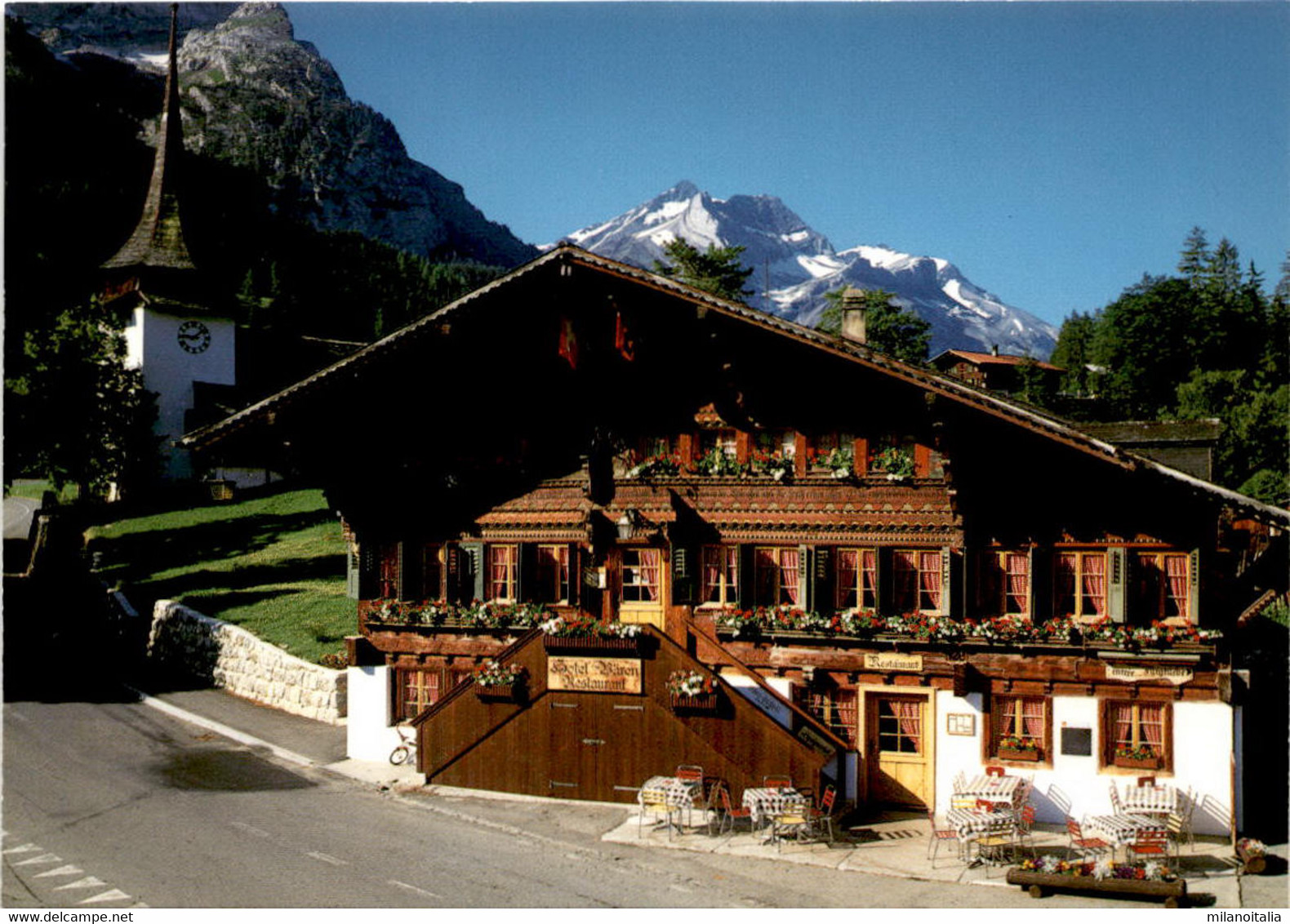 Gsteig Am Col Du Pillon (25909) - Gsteig Bei Gstaad