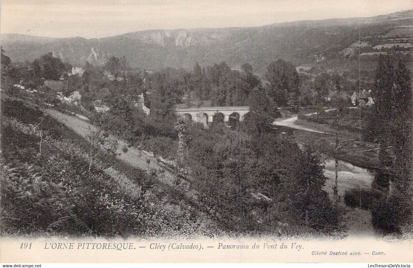 CPA - 14 - CLECY - Panorama Du Pont De Vey - Colline - Bosquet - - Clécy