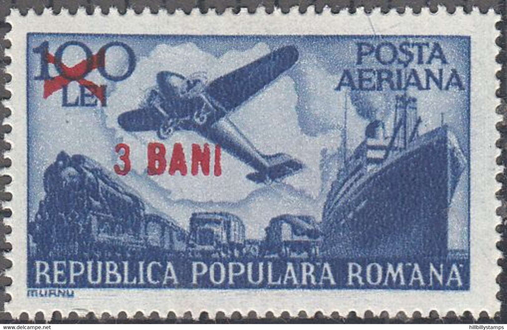 ROMANIA  SCOTT NO  C39  MINT HINGED  YEAR   1952 - Neufs