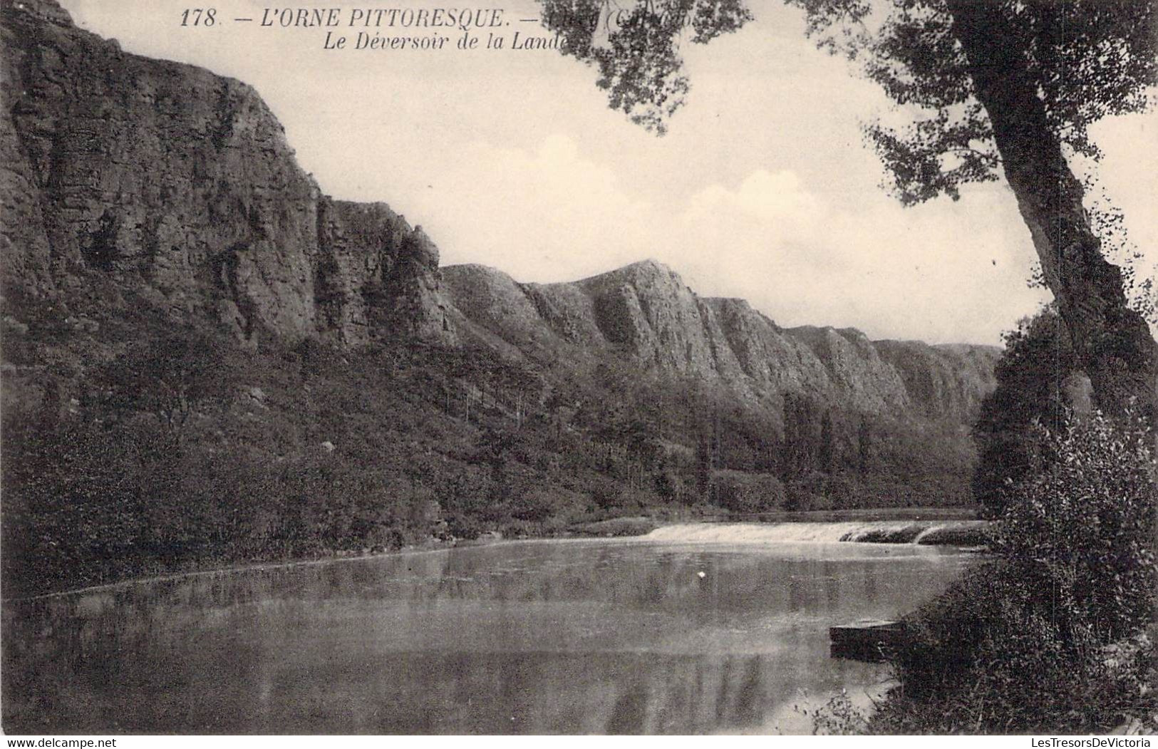 CPA - 14 - CLECY - Le Déversoir De La Lande - Rivière - Falaise - Clécy