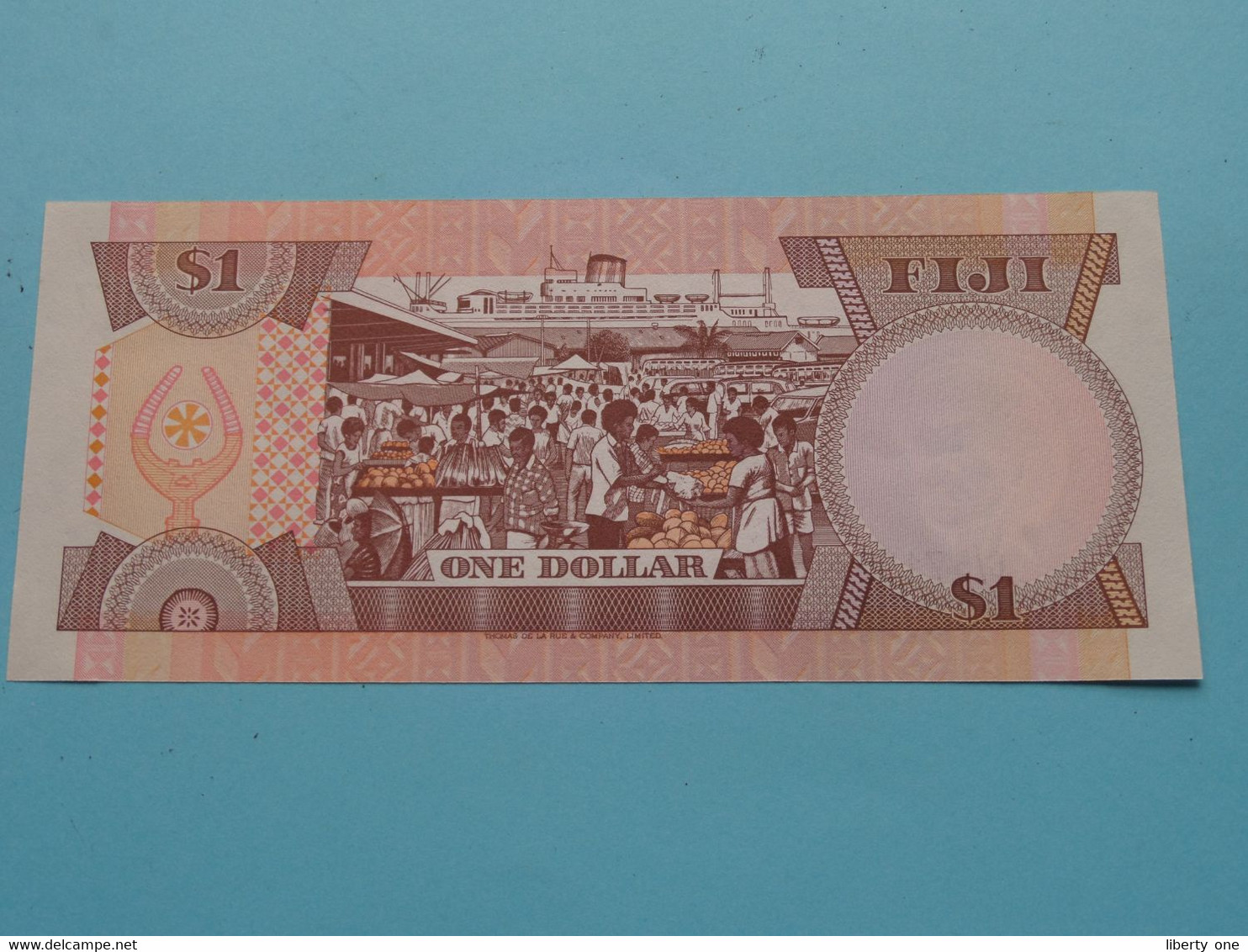 1 - One Dollar ( C/5710077 ) FIJI ( For Grade, Please See Photo ) UNC ! - Fidji