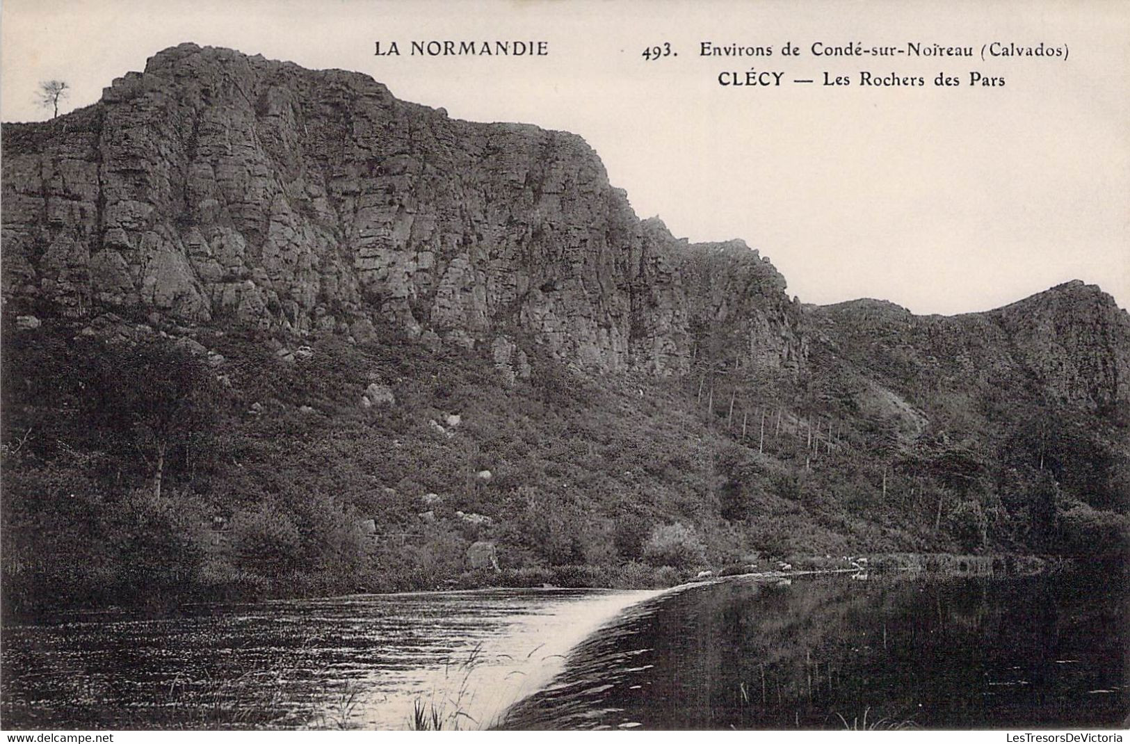 CPA - 14 - CLECY - Environs De Condé Sur Noireau - Les Rochers Des Pars - Rivière - Paysage - Clécy