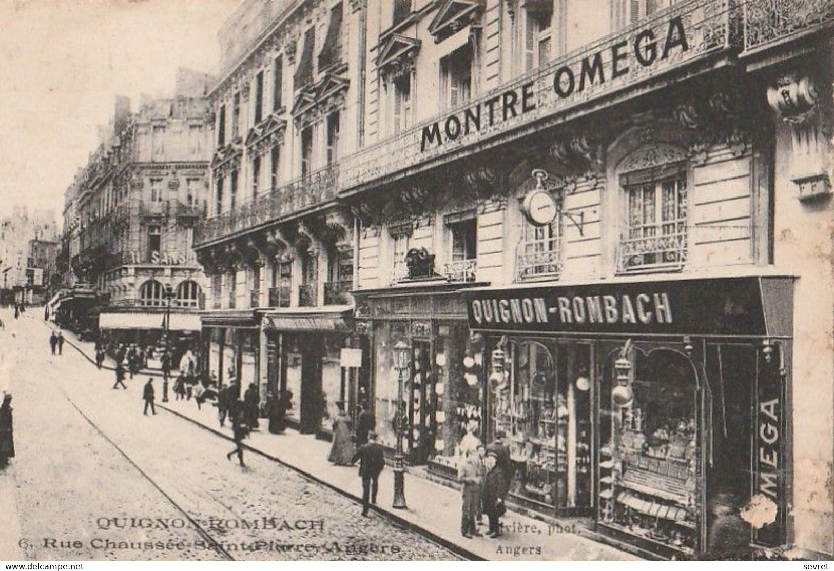 ANGERS. - QUIGNON-LOMBACH 6, Rue Chaussée Saint Pierre - Negozi