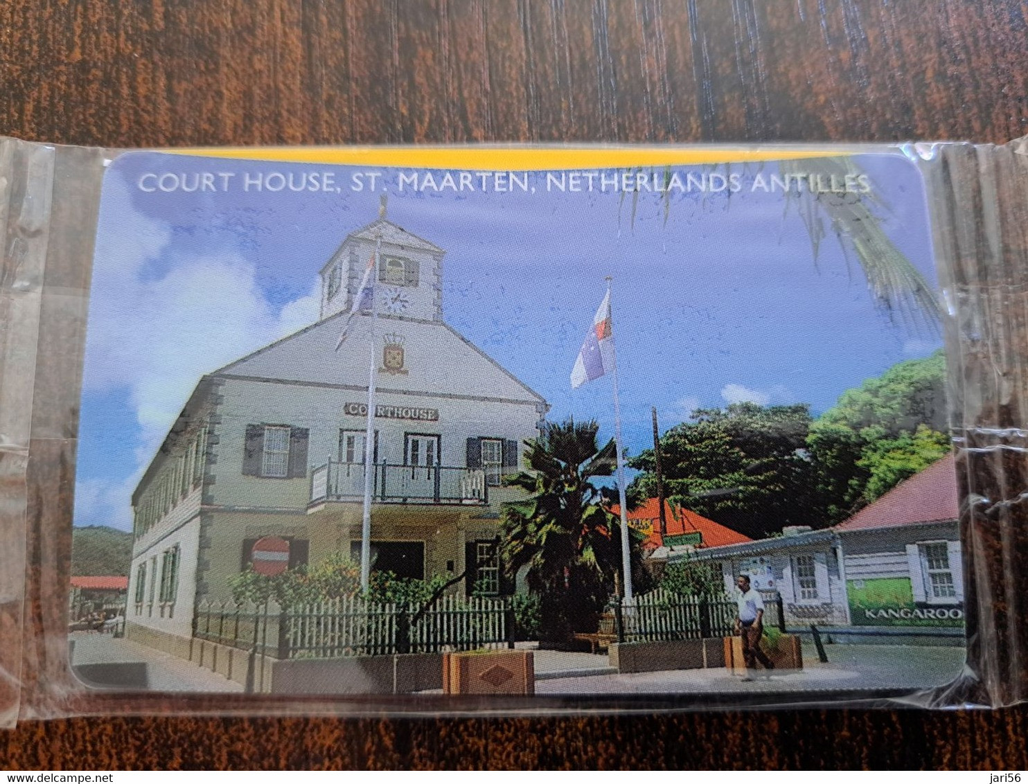 ST MAARTEN $20,- PREPAID ANTELECOM   COURTHOUSE  MINT IN WRAPPER  **10451 ** - Antilles (Netherlands)