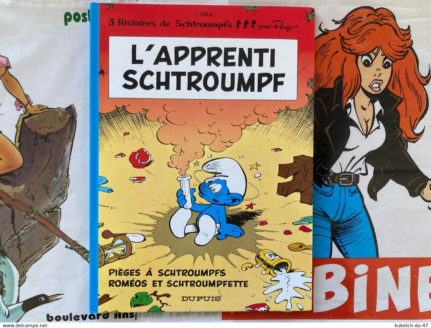 BD L'apprenti Schtroumpf - Peyo (2003) - Schtroumpfs, Les