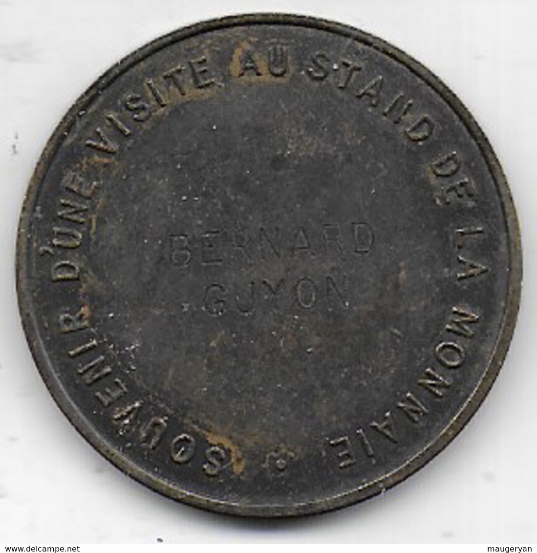 Médaille Foire De Paris 1951 - Visite Au Stand De La Monnaie - Professionnels / De Société