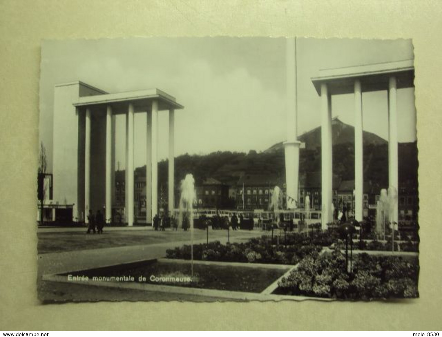 50961 - INTERNATIONALE TENTOONSTELLING VAN LUIK 1939 - ENTREE MONUMENTALE DE CORONMEUSE - ZIE 2 FOTO'S - Neupré