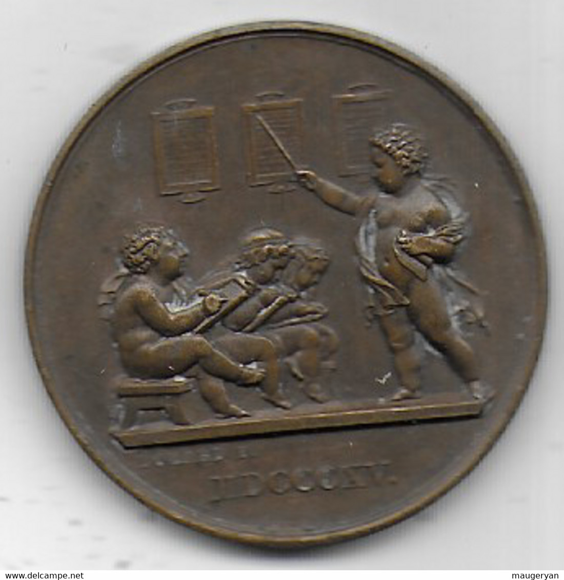 Médaille Société Pour L'Instruction Elémentaire  1899 - Professionnels / De Société