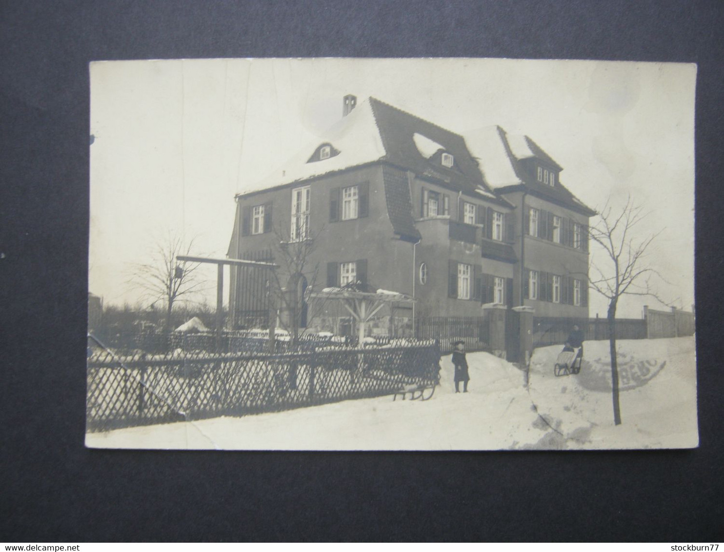 FRANKENBERG , Fotokarte , Seltene Karte Um 1917 - Frankenberg