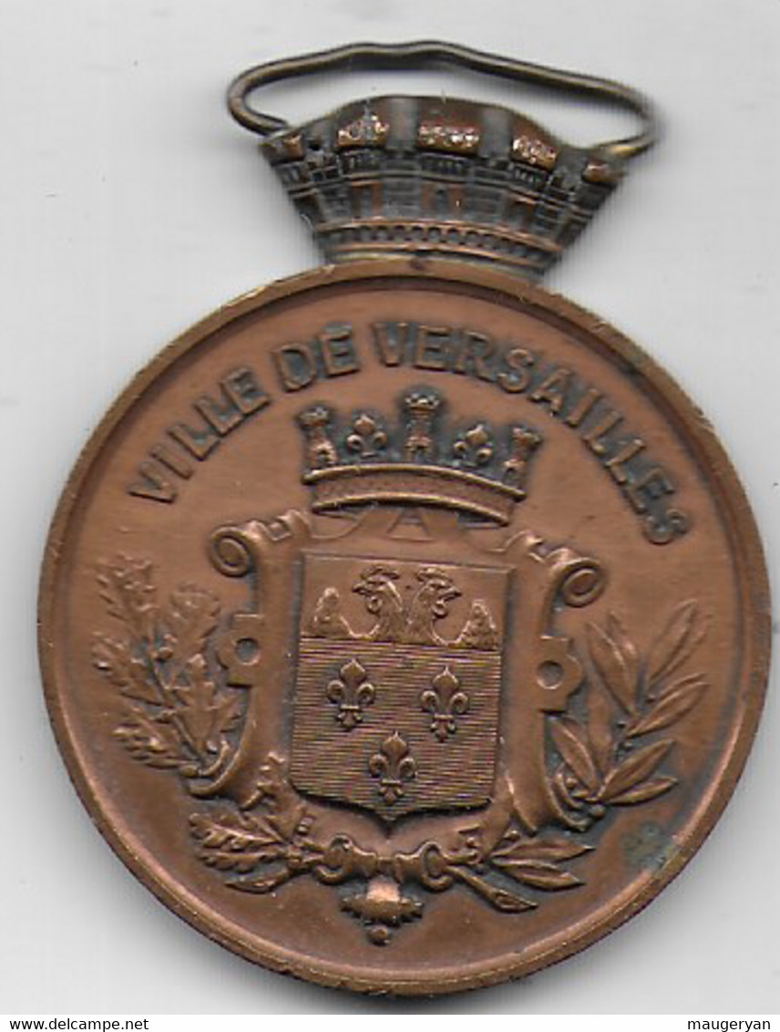 Médaille  Ville De VERSAILLES  - Société De Gymnastique - Professionnels / De Société