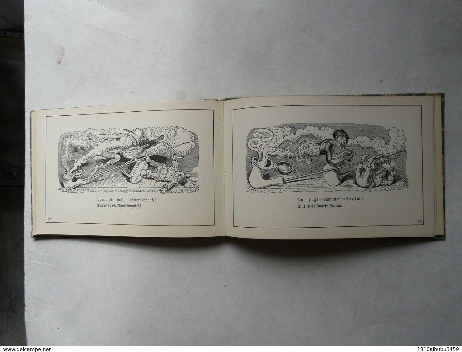 RARE - BANDE DESSINEE de WILHELM BUSCH