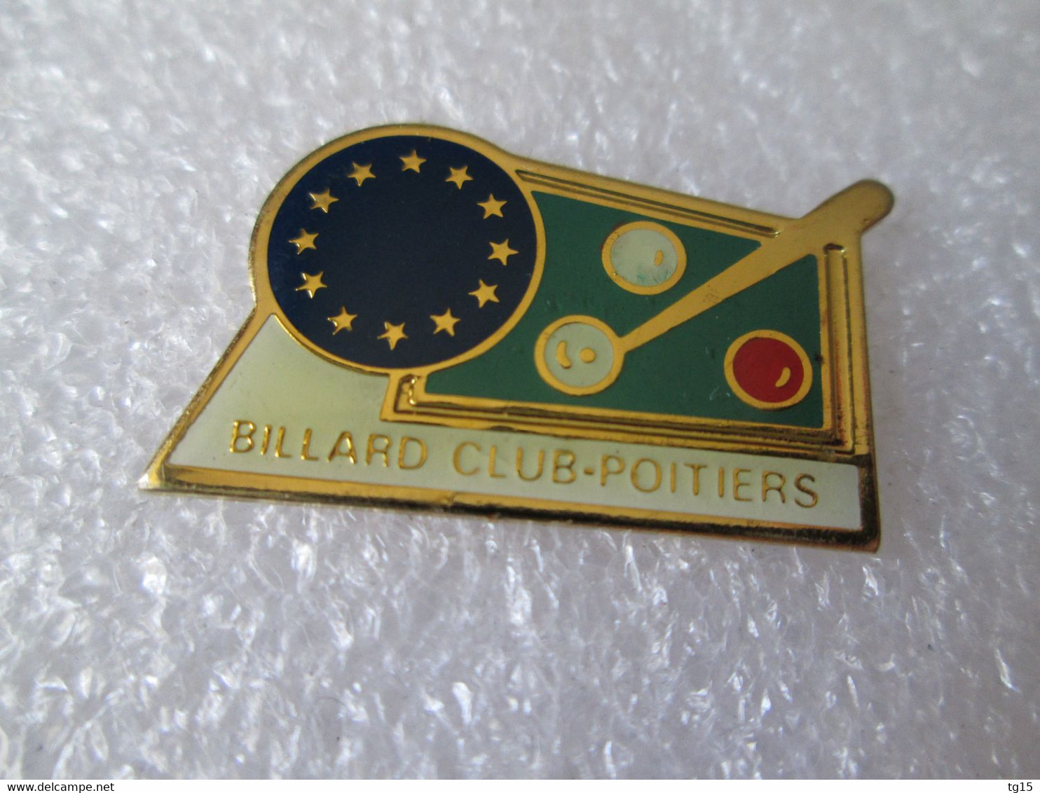 PIN'S    BILLARD  CLUB POITIERS - Biliardo