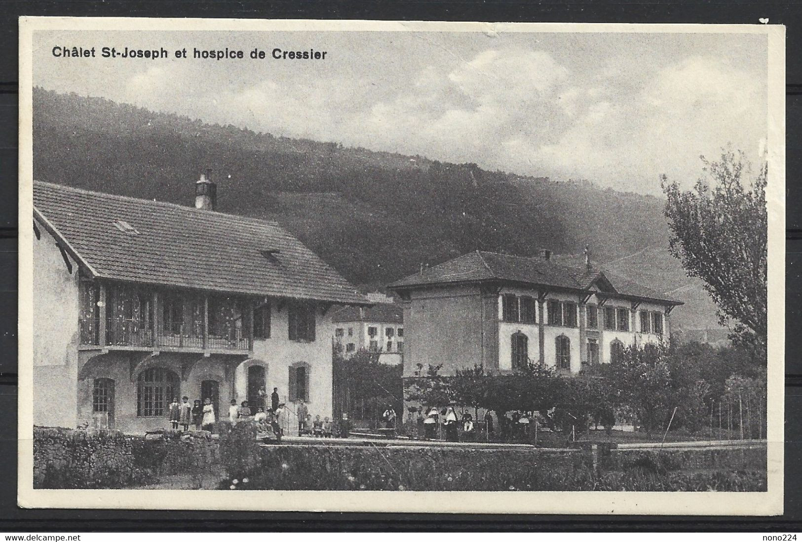 Carte P De 1915 ( Châlet St-Joseph Et Hospice De Cressier ) - Cressier