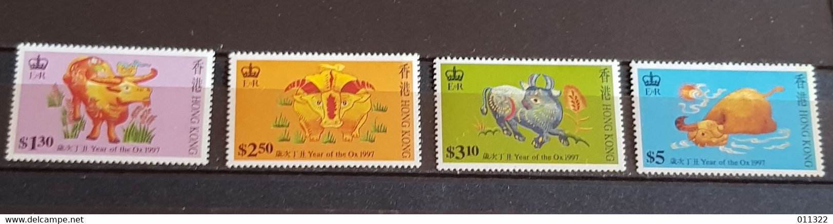 HONG KONG YEAR OF THE OX SET MNH - Used Stamps