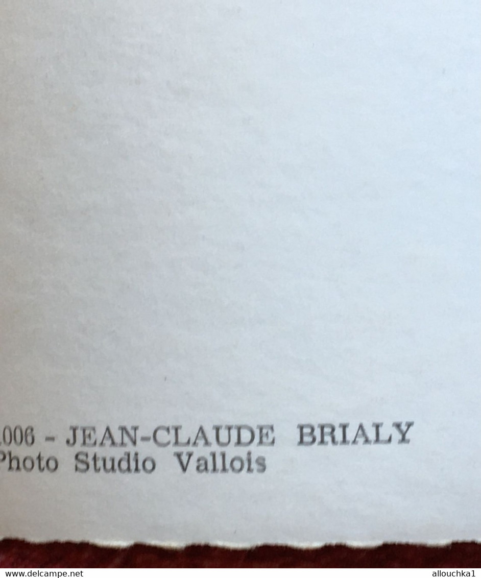 Jean-Claude Brialy -☛Photographie Photo  Studio Vallois -Editions PL 71 Av Wagram Paris-beau Mec ...Acteur Réalisateur- - Pin-ups