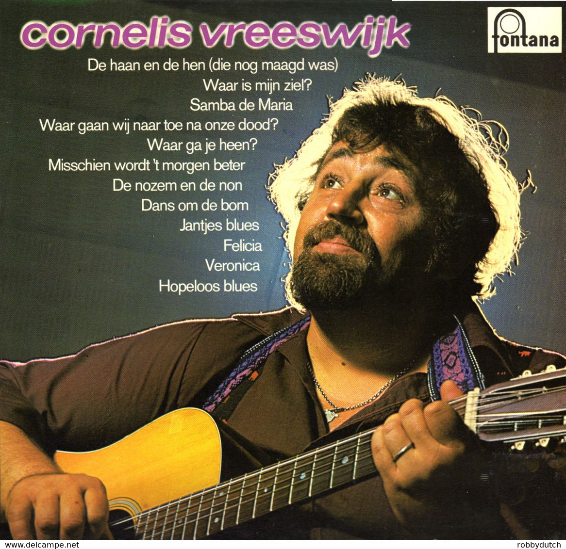 * LP * CORNELIS VREESWIJK - SAME (Holland 1972) - Autres - Musique Néerlandaise