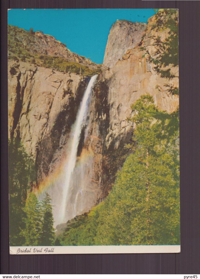 ETATS UNIS YOSEMITE NATIONAL PARK BRIDAL VEIL FALL - Yosemite