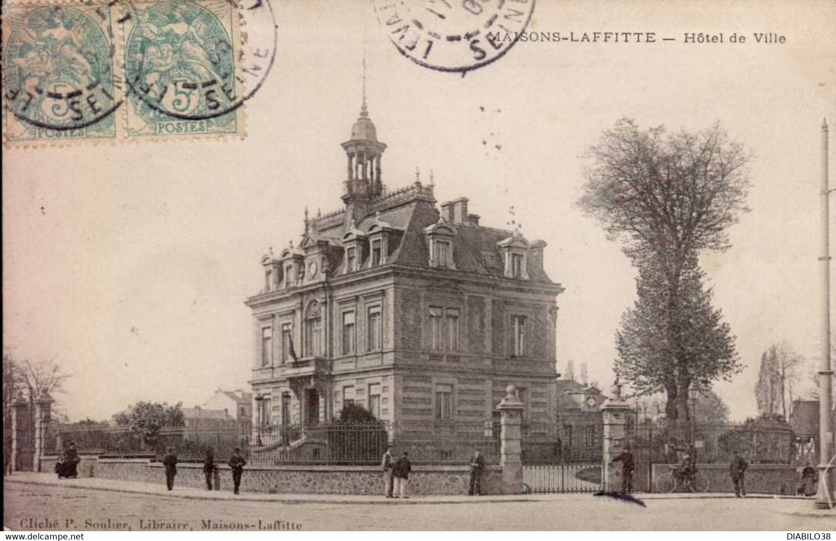 MAISONS-LAFFITTE   ( YVELINES )    HOTEL DE VILLE - Maisons-Laffitte