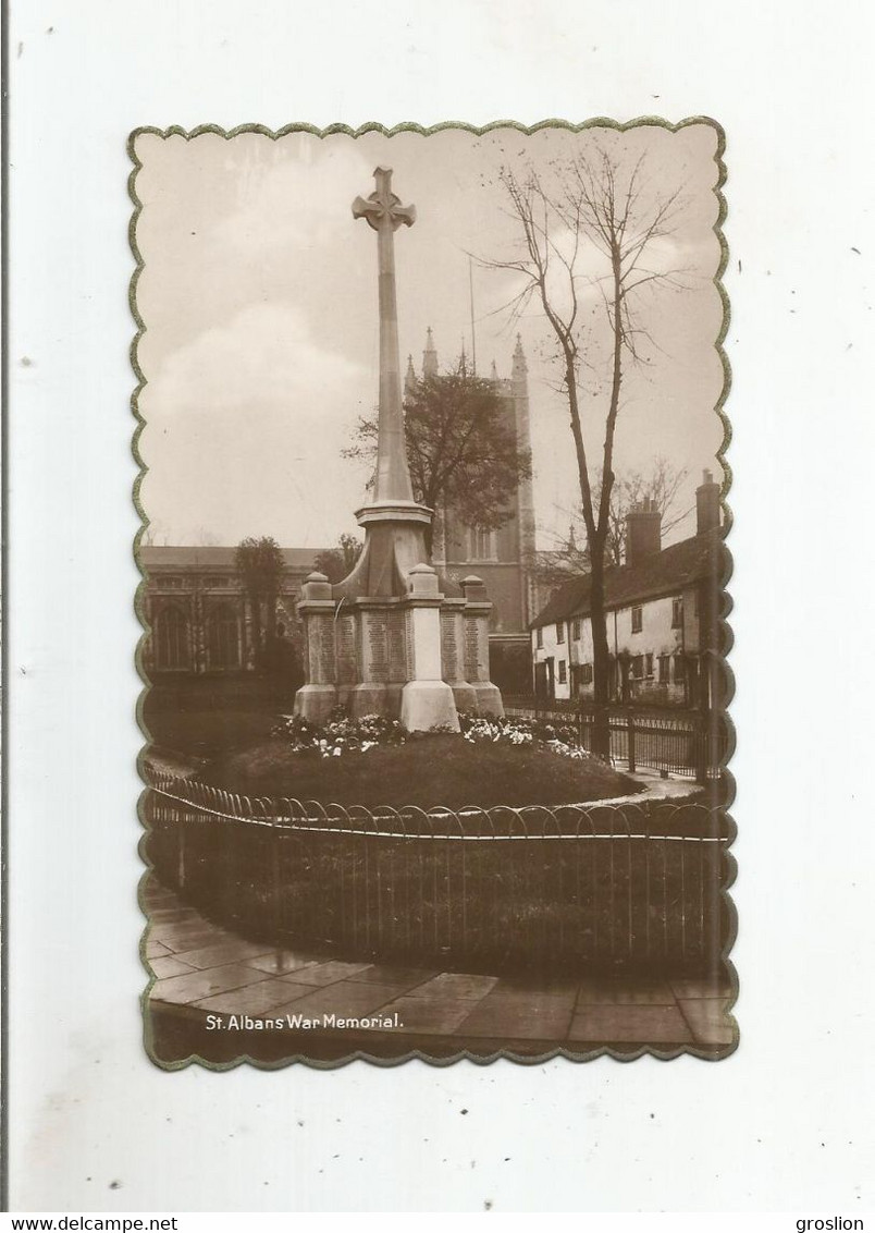 ST ALBANS WAR MEMORIAL - Hertfordshire