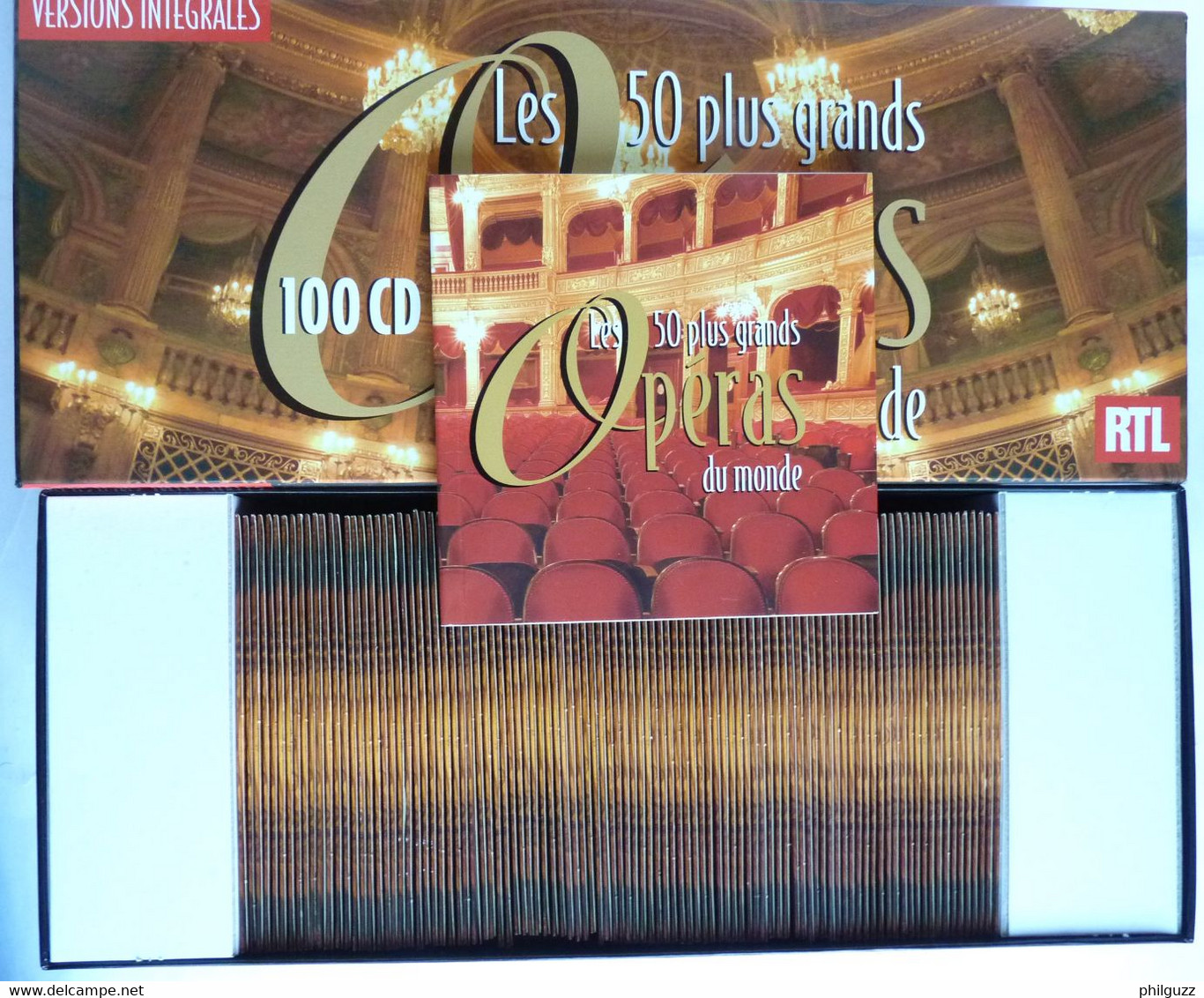 COFFRET LES 50 PLUS GRANDS OPERAS 100 CD DECCA - Opera