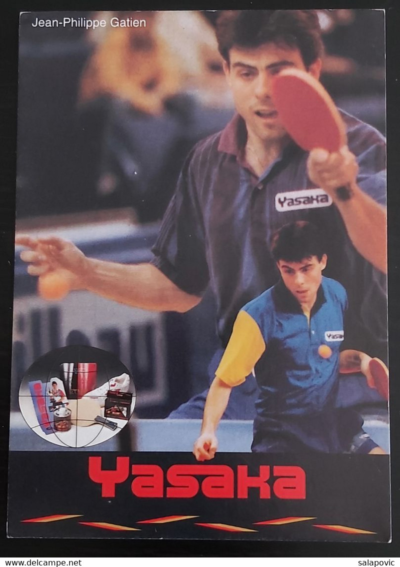 Jean Philippe Gatien - Yasaka Table Tennis  SL-2 - Tafeltennis