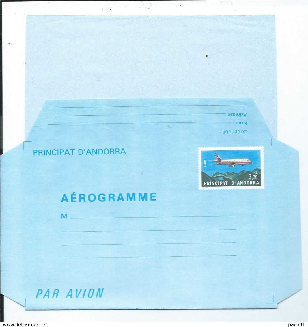 Aérogramme N° YT 1 Neuf  Airbus - Stamped Stationery & Prêts-à-poster