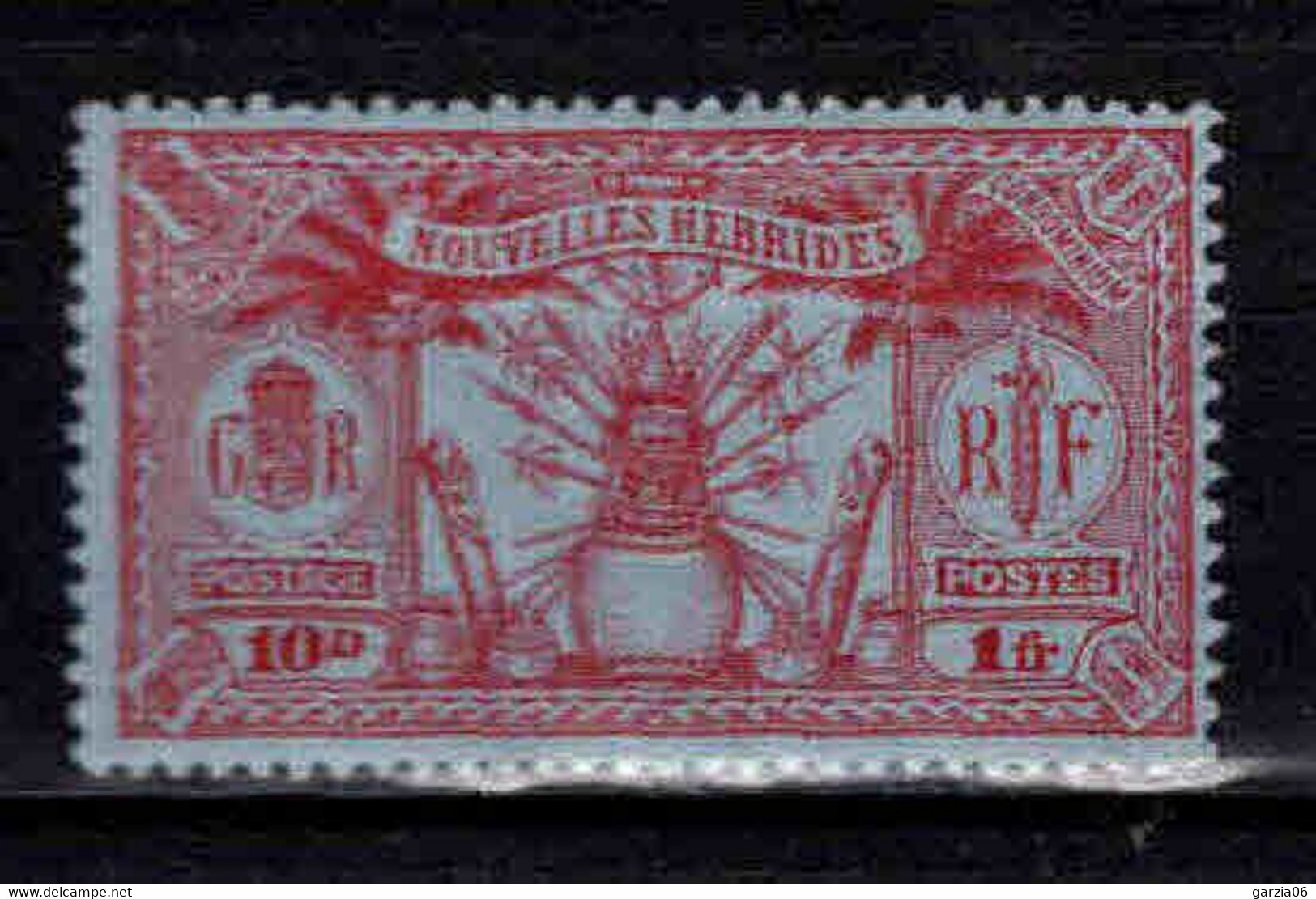 Nouvelles Hébrides  -1925 - Idole Indigène  - N° 88  - Neuf * - MLH - Ongebruikt